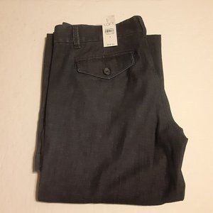 NWT Ann Taylor LOFT Women's Modern Trousers Dark Wash Size 4